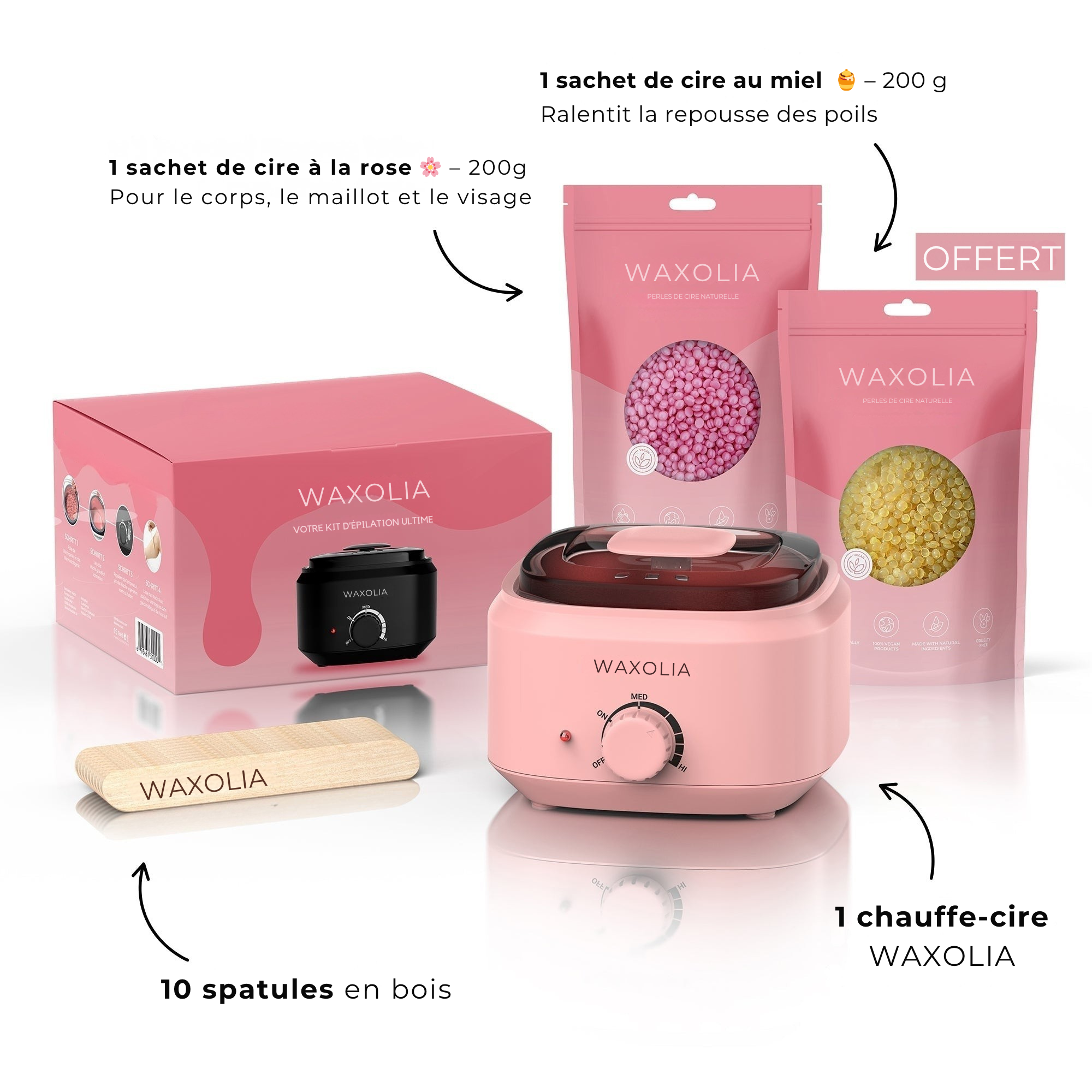 Kit Douceur Waxolia